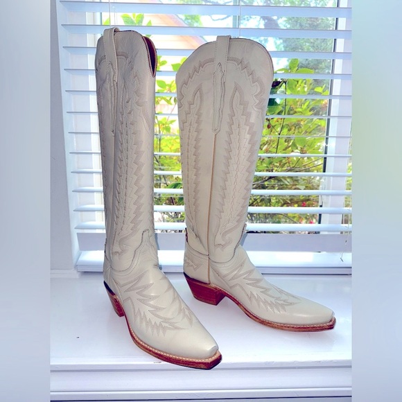 Lucchese Priscilla: Glitz Cream size 9.5 New & Unworn (Excellent Condition) 🤍 - Picture 7 of 8